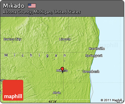 Physical Map of Mikado