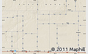 Shaded Relief Map of the area around 44° 44' 51" N, 99° 22' 30" W
