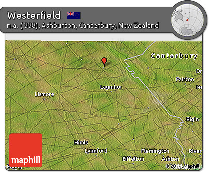 Satellite 3D Map of Westerfield