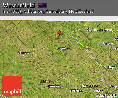 Satellite 3D Map of Westerfield