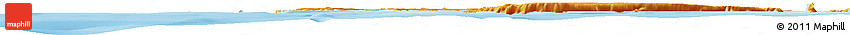 Political Horizon Map of the Area around 44° 2' 4" S, 176° 43' 29" W Political Horizon Map of the Area around 44° 2' 4" S, 176° 43' 29" W