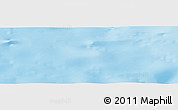 Physical Panoramic Map of the area around 44° 2' 4" S, 177° 34' 29" W