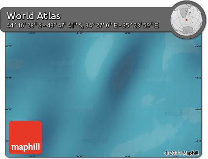 Satellite Map of the Area around 44° 2' 4" S, 34° 55' 29" E