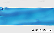Shaded Relief Panoramic Map of the area around 44° 2' 4" S, 6° 52' 30" E