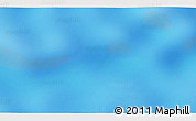 Physical 3D Map of the area around 44° 2' 4" S, 84° 13' 29" E