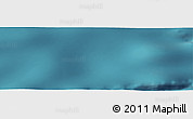 Satellite Panoramic Map of the area around 44° 27' 46" S, 139° 28' 29" E