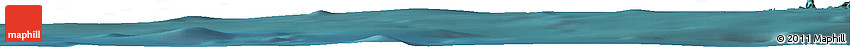 Satellite Horizon Map of the Area around 44° 27' 46" S, 176° 43' 29" W Satellite Horizon Map of the Area around 44° 27' 46" S, 176° 43' 29" W