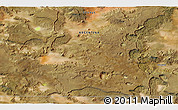 Satellite 3D Map of the area around 44° 27' 46" S, 68° 46' 30" W