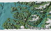 Satellite 3D Map of the area around 44° 27' 46" S, 73° 1' 30" W
