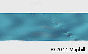 Satellite Panoramic Map of the area around 44° 27' 46" S, 83° 13' 29" W
