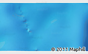 Shaded Relief 3D Map of the area around 44° 53' 21" S, 119° 55' 30" E
