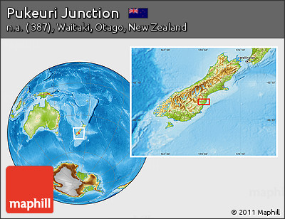 Physical Location Map of Pukeuri Junction