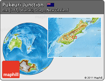 Physical Location Map of Pukeuri Junction