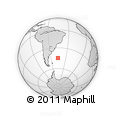 Outline Map of the Area around 44° 53' 21" S, 45° 49' 30" W, rectangular outline