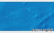 Shaded Relief 3D Map of the area around 44° 53' 21" S, 49° 13' 30" W