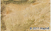 Satellite Map of the area around 44° 53' 21" S, 67° 55' 30" W