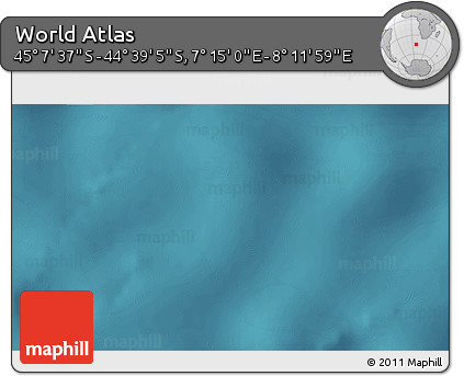 Satellite 3D Map of the Area around 44° 53' 21" S, 7° 43' 29" E