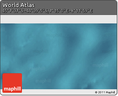 Satellite 3D Map of the Area around 44° 53' 21" S, 7° 43' 29" E