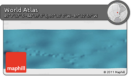 Satellite Panoramic Map of the Area around 44° 53' 21" S, 90° 1' 30" W