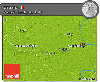 Physical 3D Map of Grazie