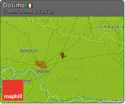 Physical 3D Map of Dosimo