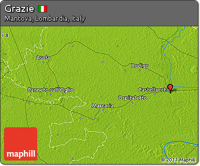 Physical 3D Map of Grazie