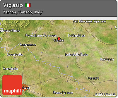 Satellite 3D Map of Vigasio