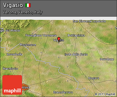 Satellite 3D Map of Vigasio