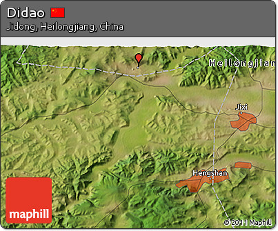 Satellite 3D Map of Didao