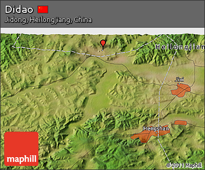 Satellite 3D Map of Didao