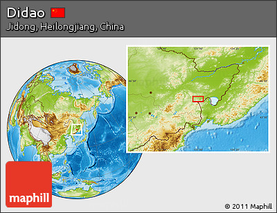 Physical Location Map of Didao