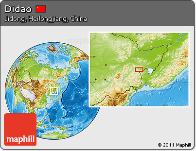 Physical Location Map of Didao