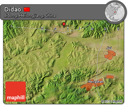 Satellite Map of Didao