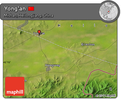 Satellite Map of Yong'an