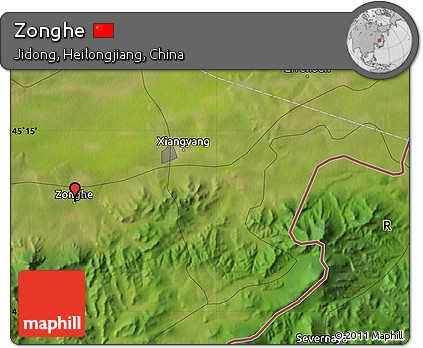 Satellite Map of Zonghe