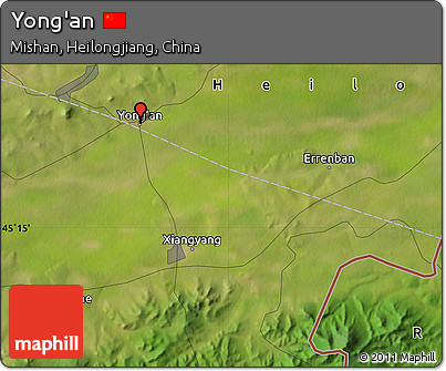 Satellite Map of Yong'an
