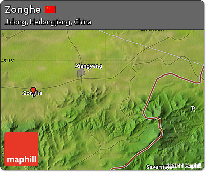 Satellite Map of Zonghe