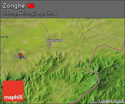 Satellite Map of Zonghe