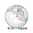 Outline Map of the Area around 45° 10' 22" N, 131° 40' 30" W, rectangular outline