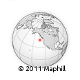 Outline Map of the Area around 45° 10' 22" N, 132° 31' 30" W, rectangular outline
