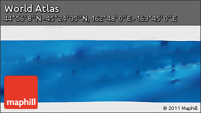 Physical Panoramic Map of the Area around 45° 10' 22" N, 163° 16' 30" E