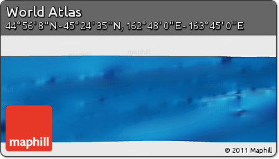 Physical Panoramic Map of the Area around 45° 10' 22" N, 163° 16' 30" E