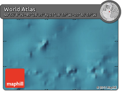 Satellite Map of the Area around 45° 10' 22" N, 21° 10' 29" W
