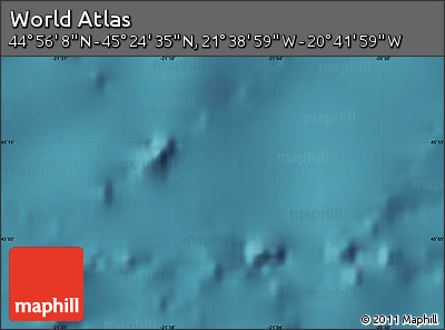 Satellite Map of the Area around 45° 10' 22" N, 21° 10' 29" W