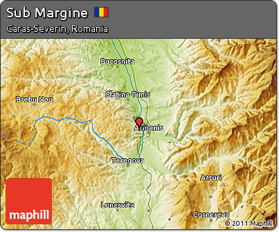Physical 3D Map of Sub Margine