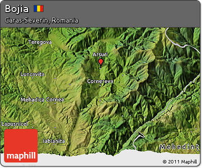 Satellite 3D Map of Bojia