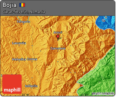 Political Map of Bojia