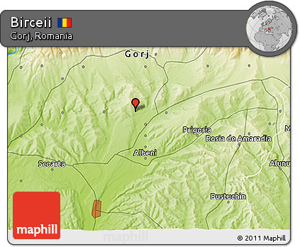 Physical 3D Map of Birceii