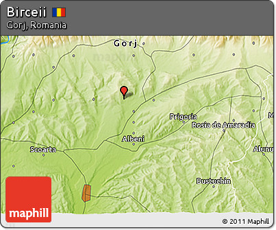 Physical 3D Map of Birceii