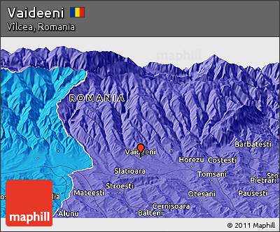 Political Panoramic Map of Vaideeni